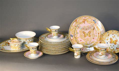 versace dishes set - Versace dinner set price.